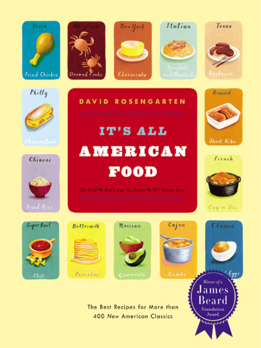 Title details for It's All American Food by David Rosengarten - Wait list